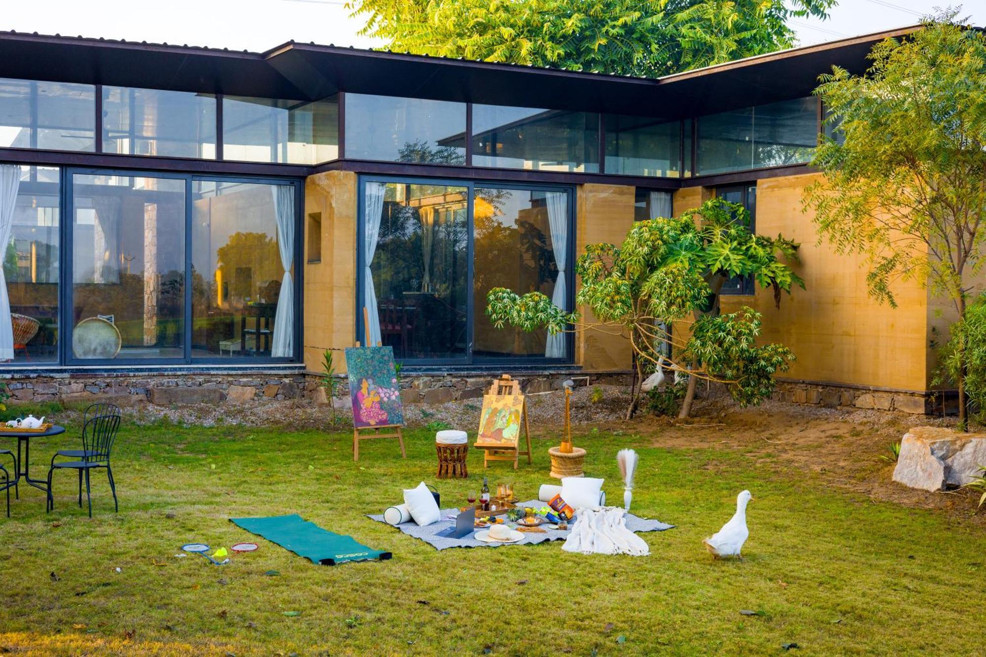 Elivaas Hari Bagh 4 Bhk Villa With Gaming Zone & Art Nook Jaipur Exterior foto
